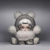 POP MART SKULLPANDA Punk skullpanda plush(cat126)