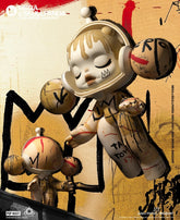 (Cat10065)MEGA SKULLPANDA 400% Jean-Michel Basquiat