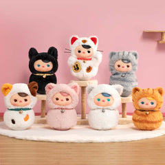 PUCKY Roly-Poly Kitty Series-Vinyl Plush Blind Box pre-order