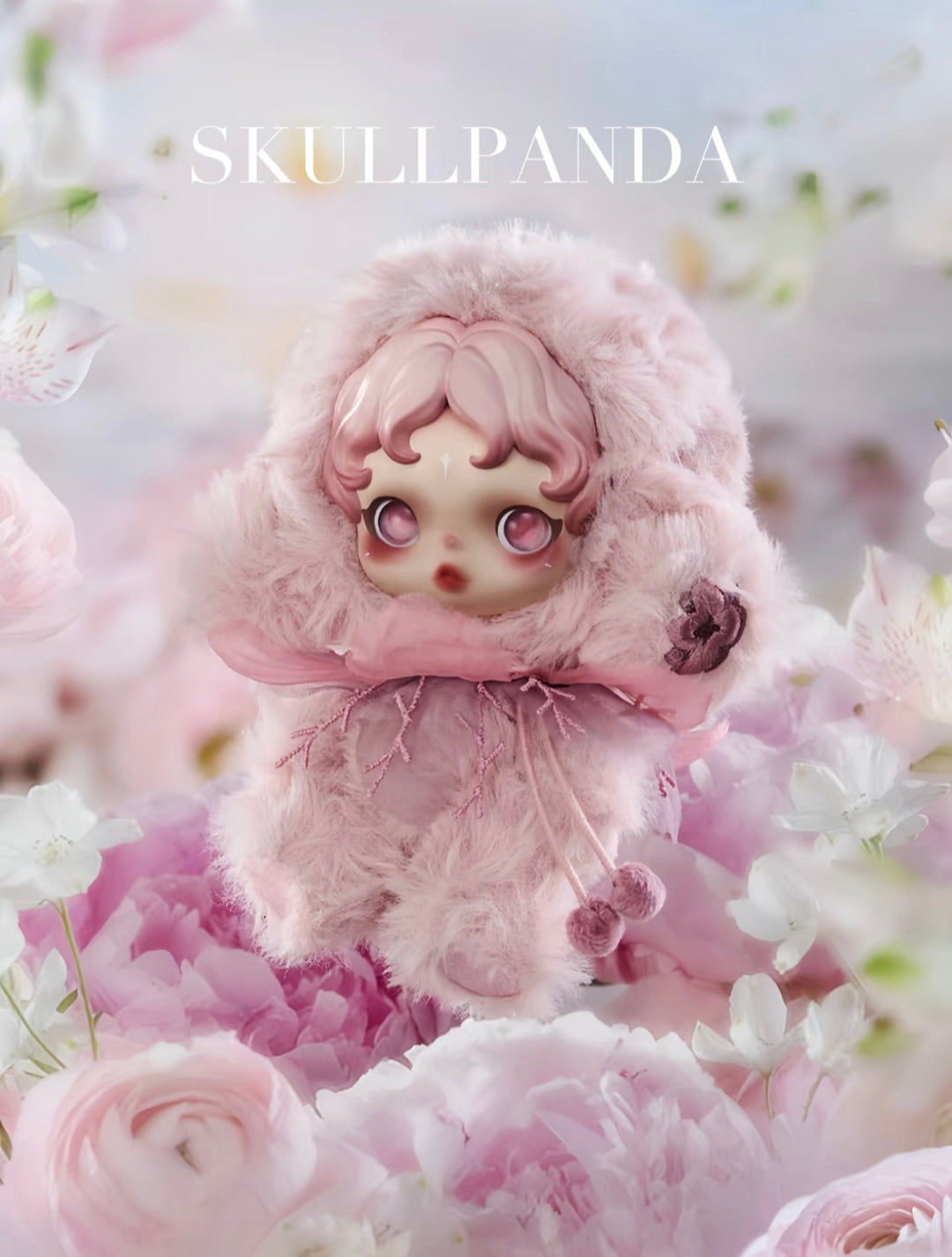 Cat10029)SkullPanda v2 L impressionnisme plush blind box