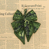 Vintage bow keychain pendant