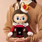 (Cat10023)Labubu Letscheckmate 38cm plush doll The King large one