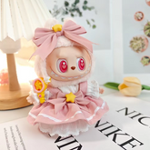 Sakura costume pink white dress for 17cm Dolls Clothes pre-order
