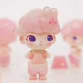 (Cat10165)dimoo world SAKURA JELLY & COFFEE PANACOTTA and Siamese Cat