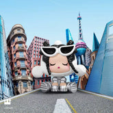 Pucky x SKULLPANDA "Ni Hao Shanghai" (Shanghai Exclusive) skullpanda figure(cat133)