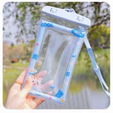 Mobile phone waterproof bag Festival items with airbag touch screen drifting swimming equipment underwater photography special mobile phone bag