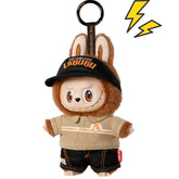 The Naughty Cashier or Manager labubu Wacky Mart series limited Vinyl Plush (Cat172)