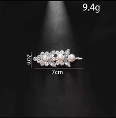 1Pc Starry Pearl Hair Accessory Set,elegant Design Dazzlinga