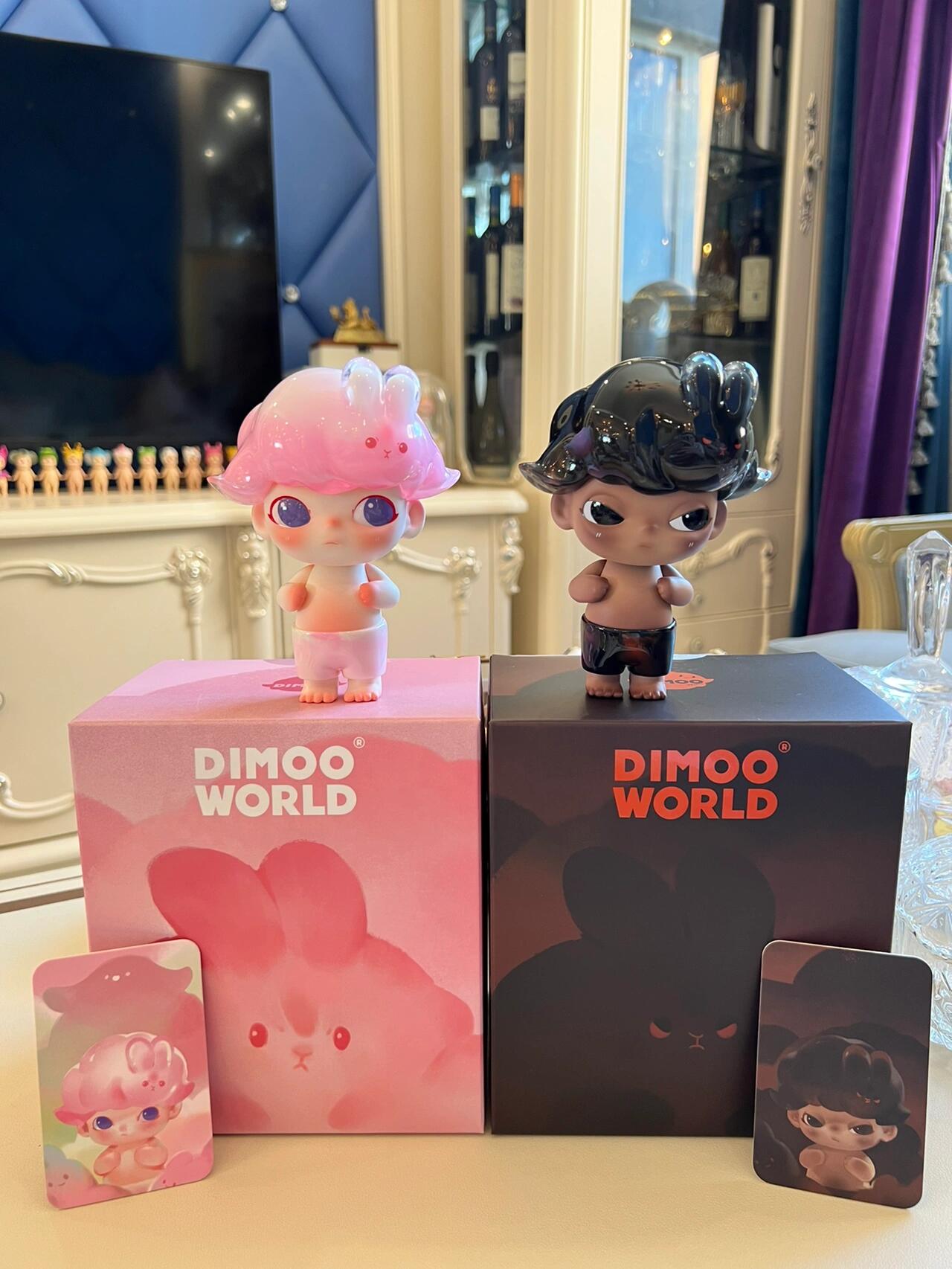 （Cat10165）dimoo world SAKURA JELLY & COFFEE PANACOTTA and Siamese Cat