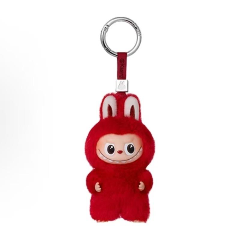 (N-Z)Labubu v4 The Monsters Pin for Love Series-Vinyl Plush Pandent Blind Box(Cat101)