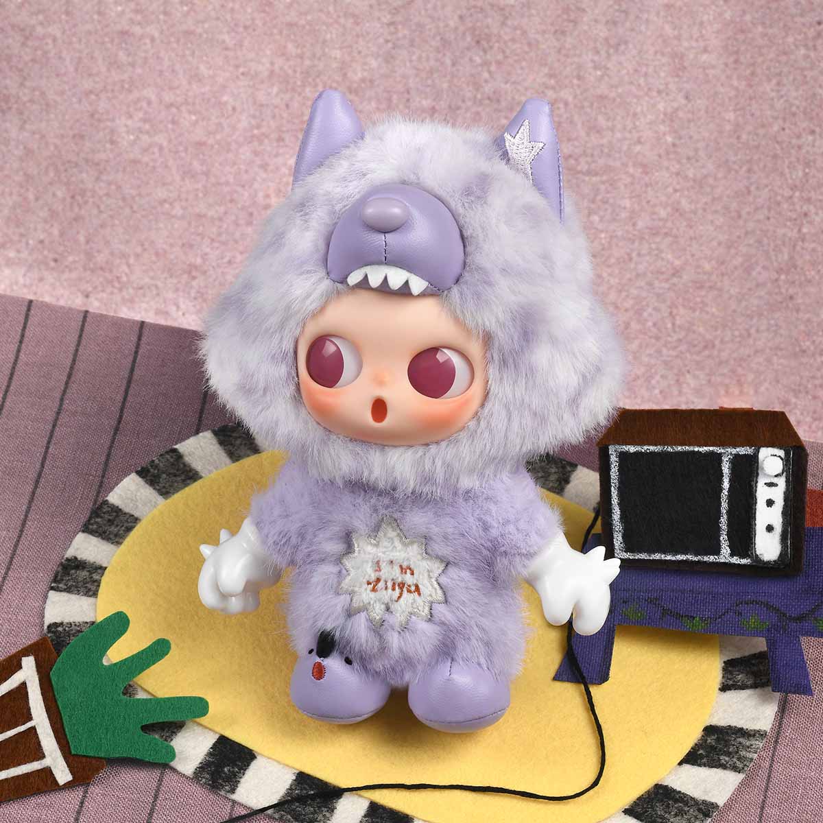 ZSIGA I'm Zsiga Series-Vinyl Plush Pendant blindbox (Cat134)