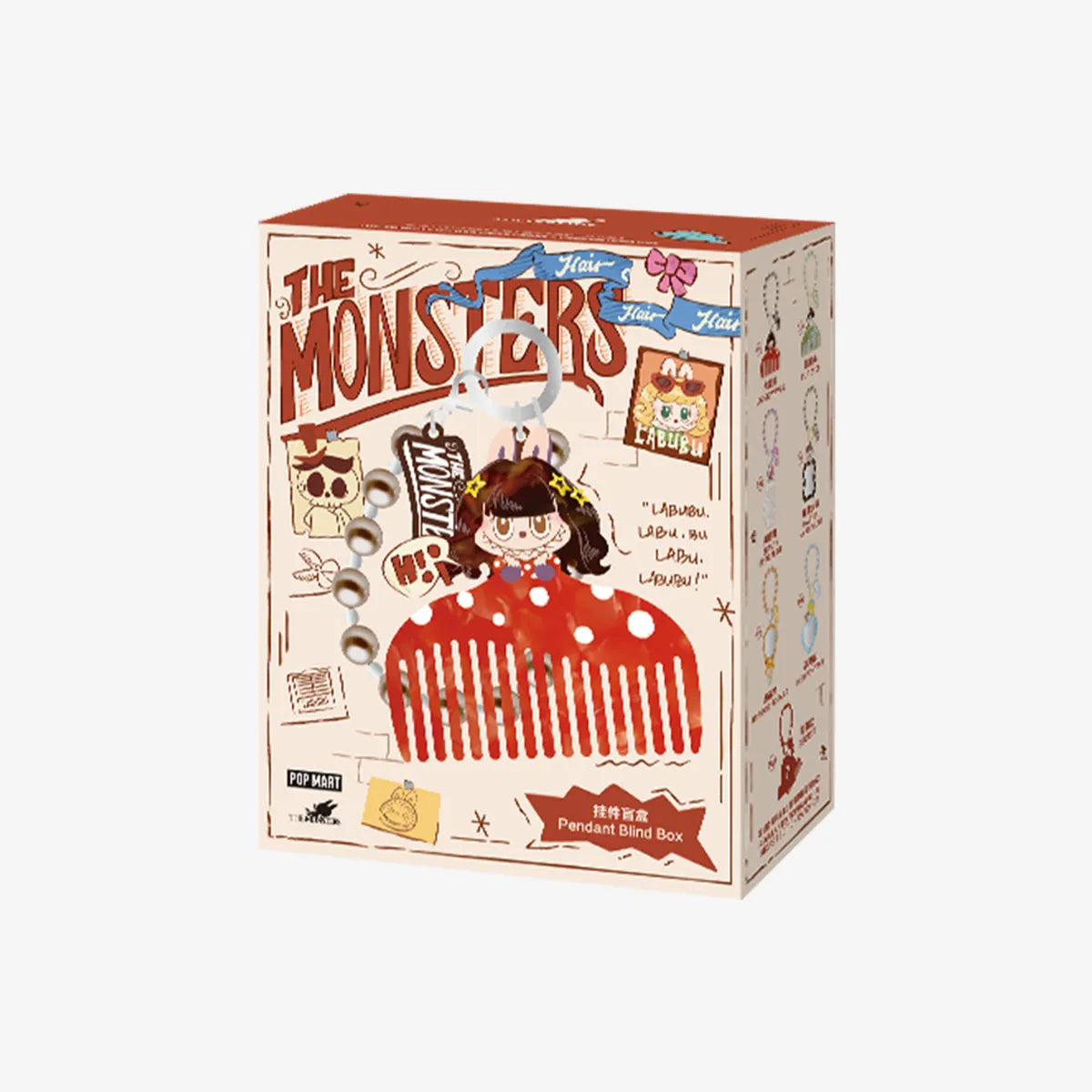 THE MONSTERSHair-SalonSeries Pendant Blindbox