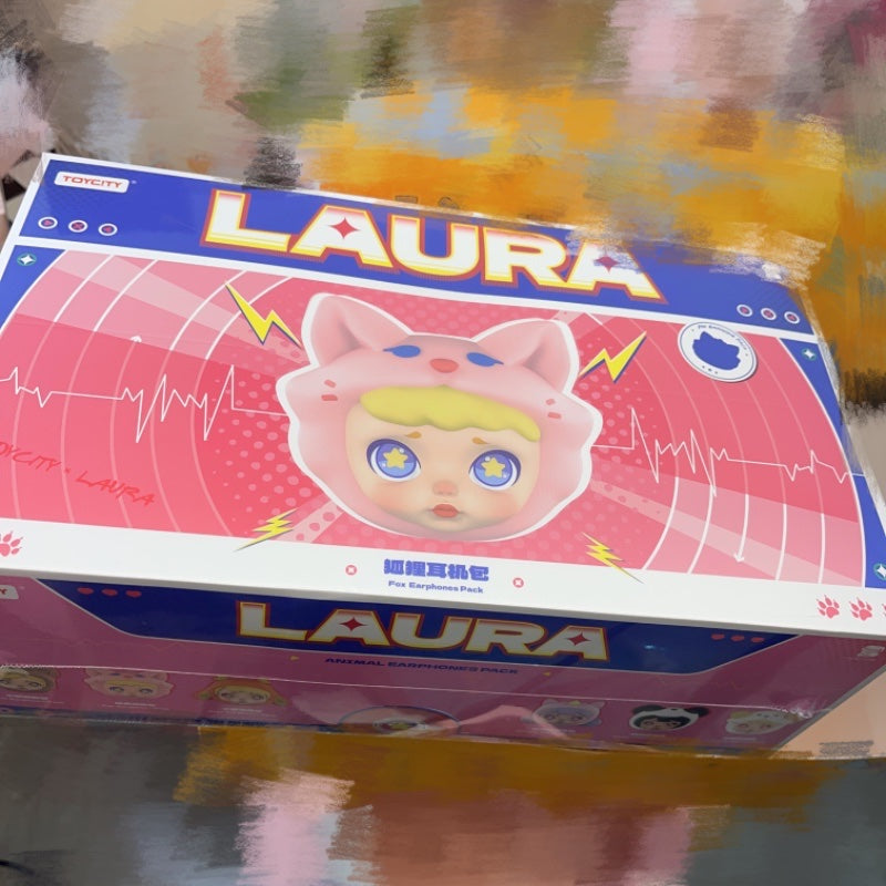 LAURA Fox Earphones Pack series blind box