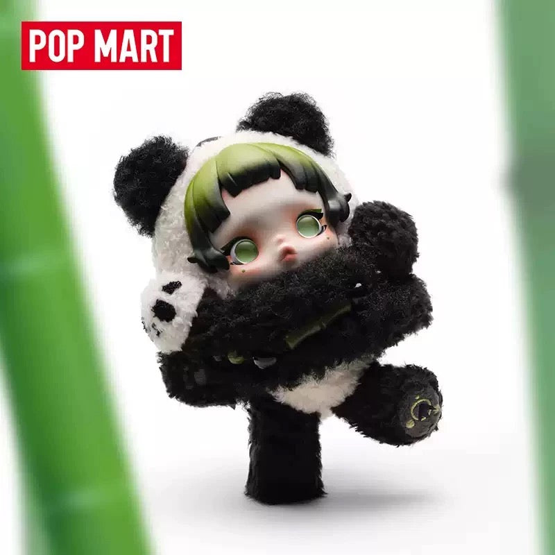 (Cat10099)Skullpanda-Lazy Panda Plush Doll Pendant