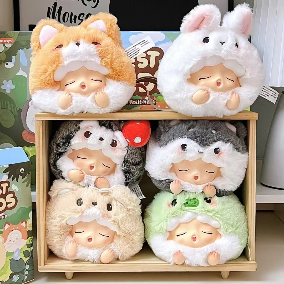 YUMO Forest Friends Series plush stuffed toys blind box