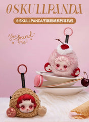(Cat101081)Earphone case Skullpanda You Found Me series plush earphone case