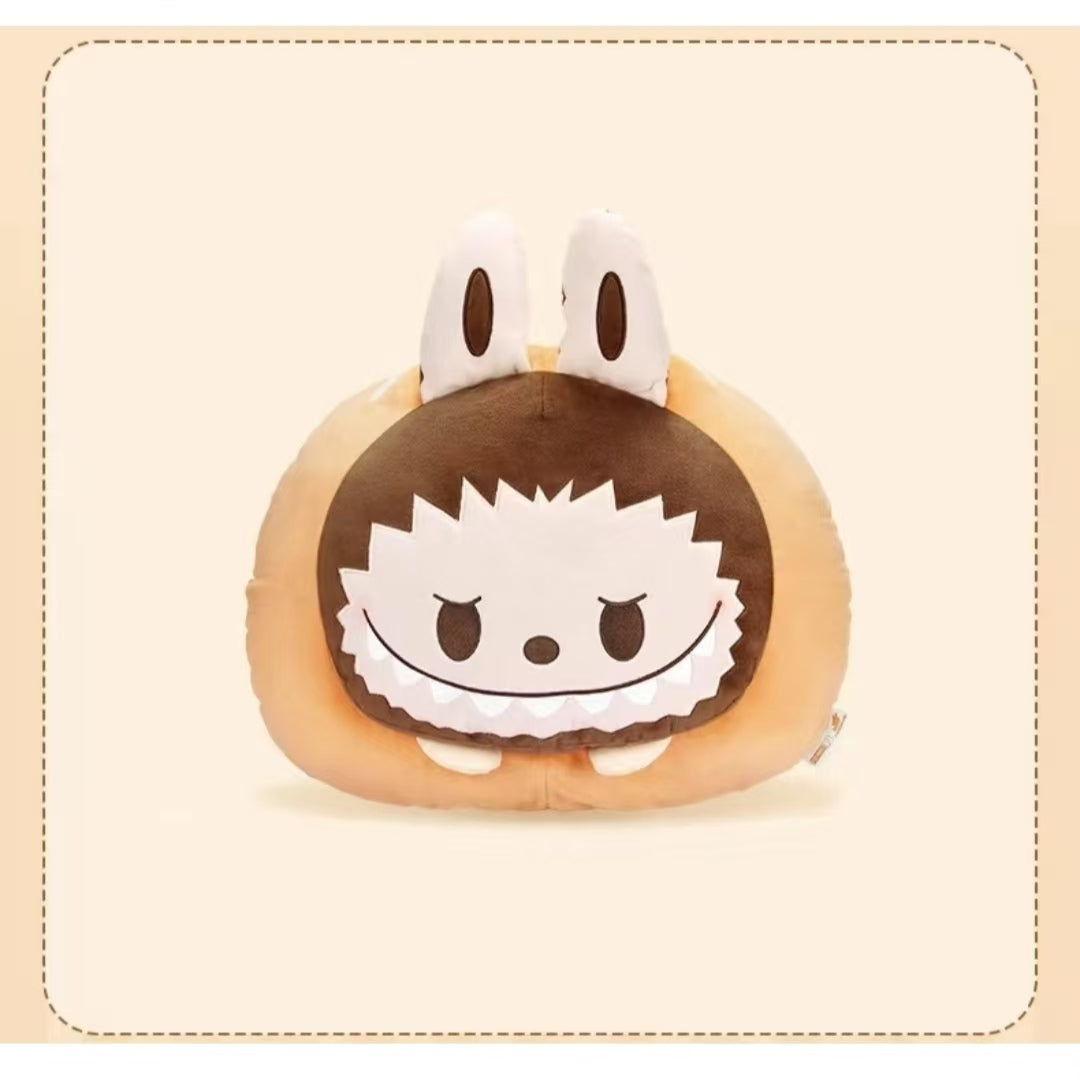 POP BEAN Baked Bread series Pillow Labubu pre-order