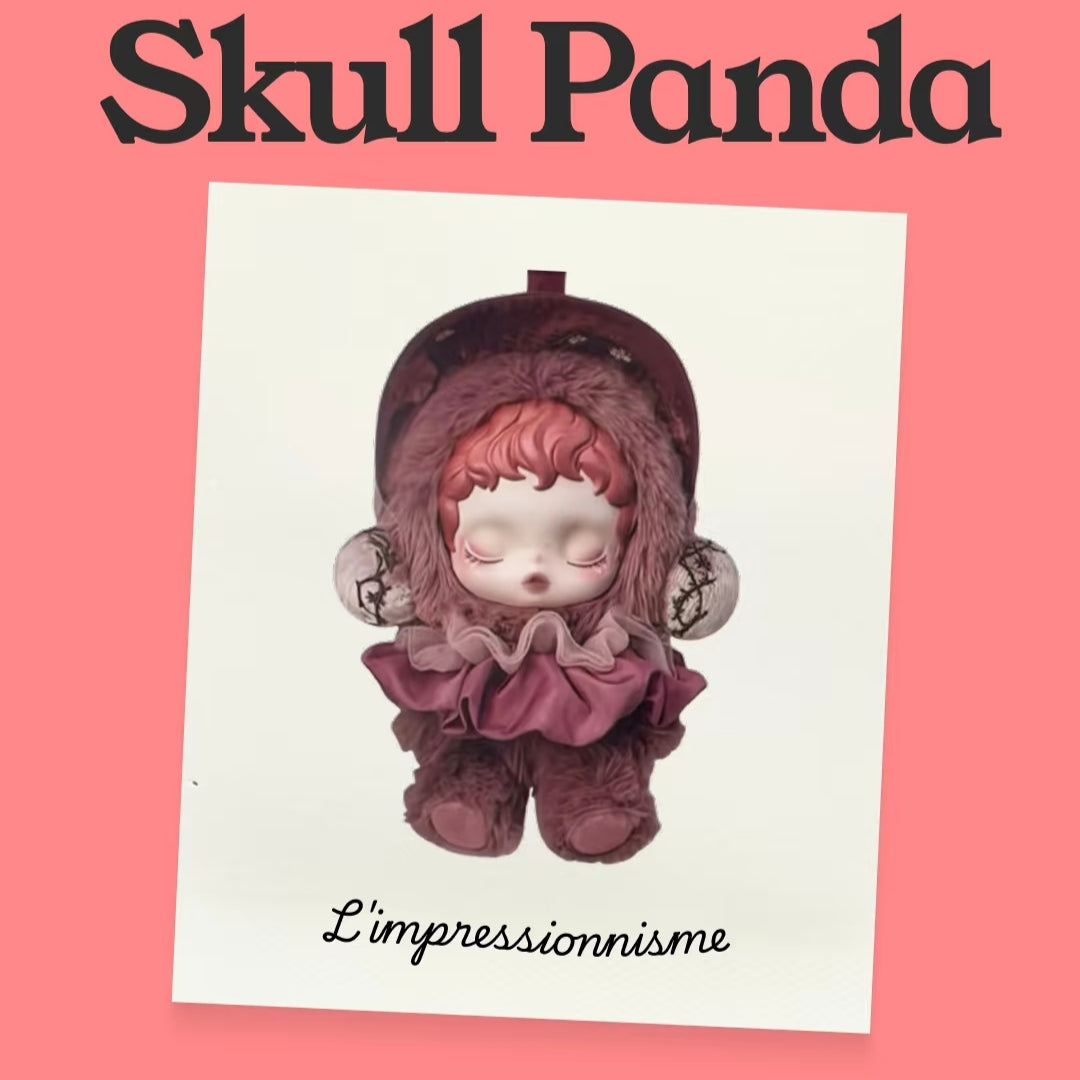 (Cat10029)SkullPanda v2 L impressionnisme plush blind box