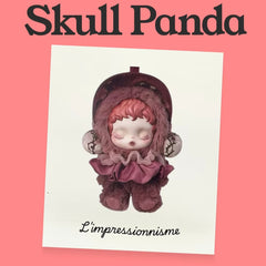 (Cat10029)SkullPanda v2 L impressionnisme plush blind box