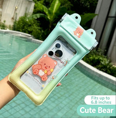 Mobile phone waterproof bag Festival items can be touched screen swimming special waterproof sealing can cross the lanyard to take photos drifting snorkeling airbaag cover