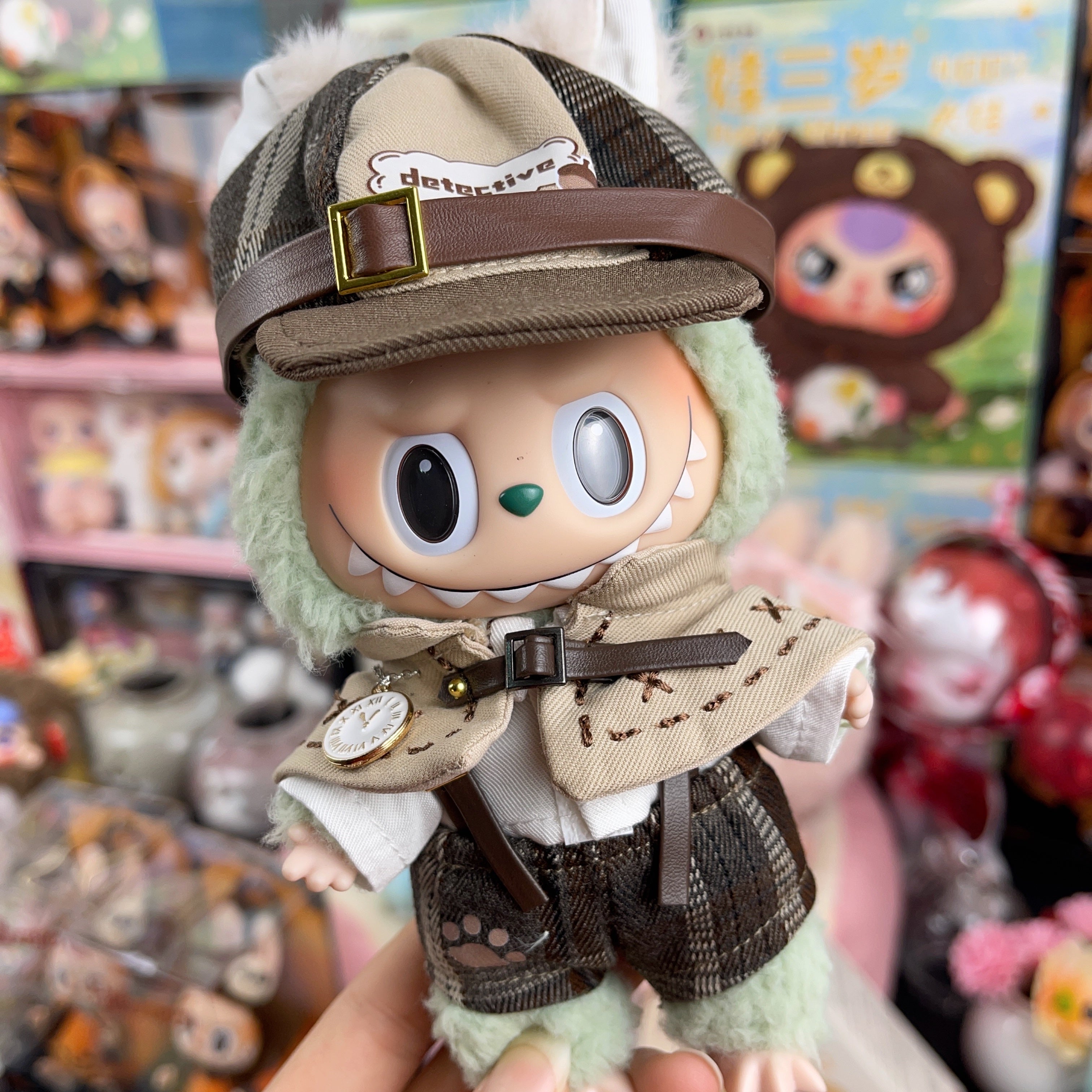 【Detective】new clothes new costume labubu or 17 stuffed toys special clothes