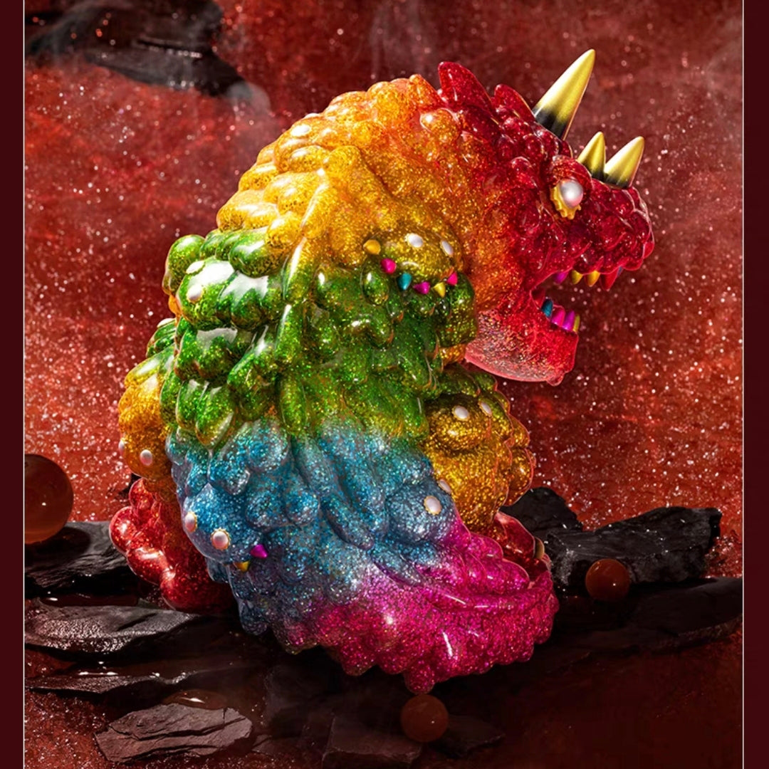 (cat10030)Dreamy Vincent Rainbow Glitter Figurine Instinctoy POPMAERT
