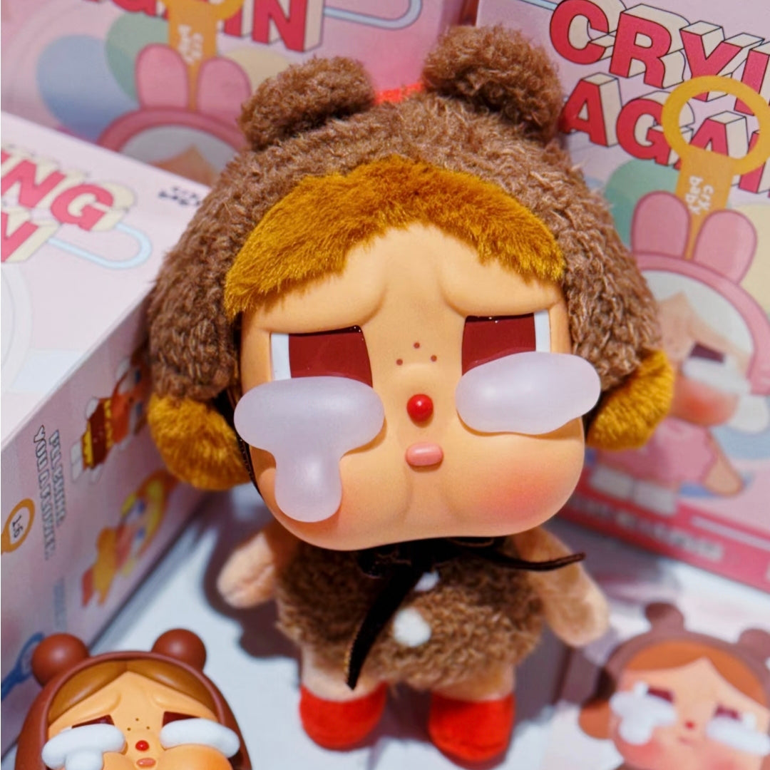 (Cat10040)Cry Baby  Tearing factory Crying again plush toy blind box
