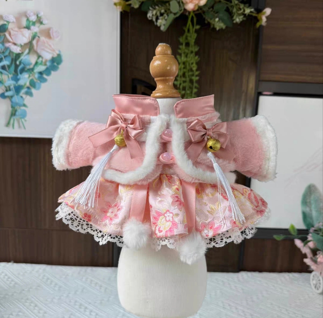 【 Chi Pao】Rich Lady Pajamas new clothes of Mokoko new costume of 37 cm plush doll pre-order