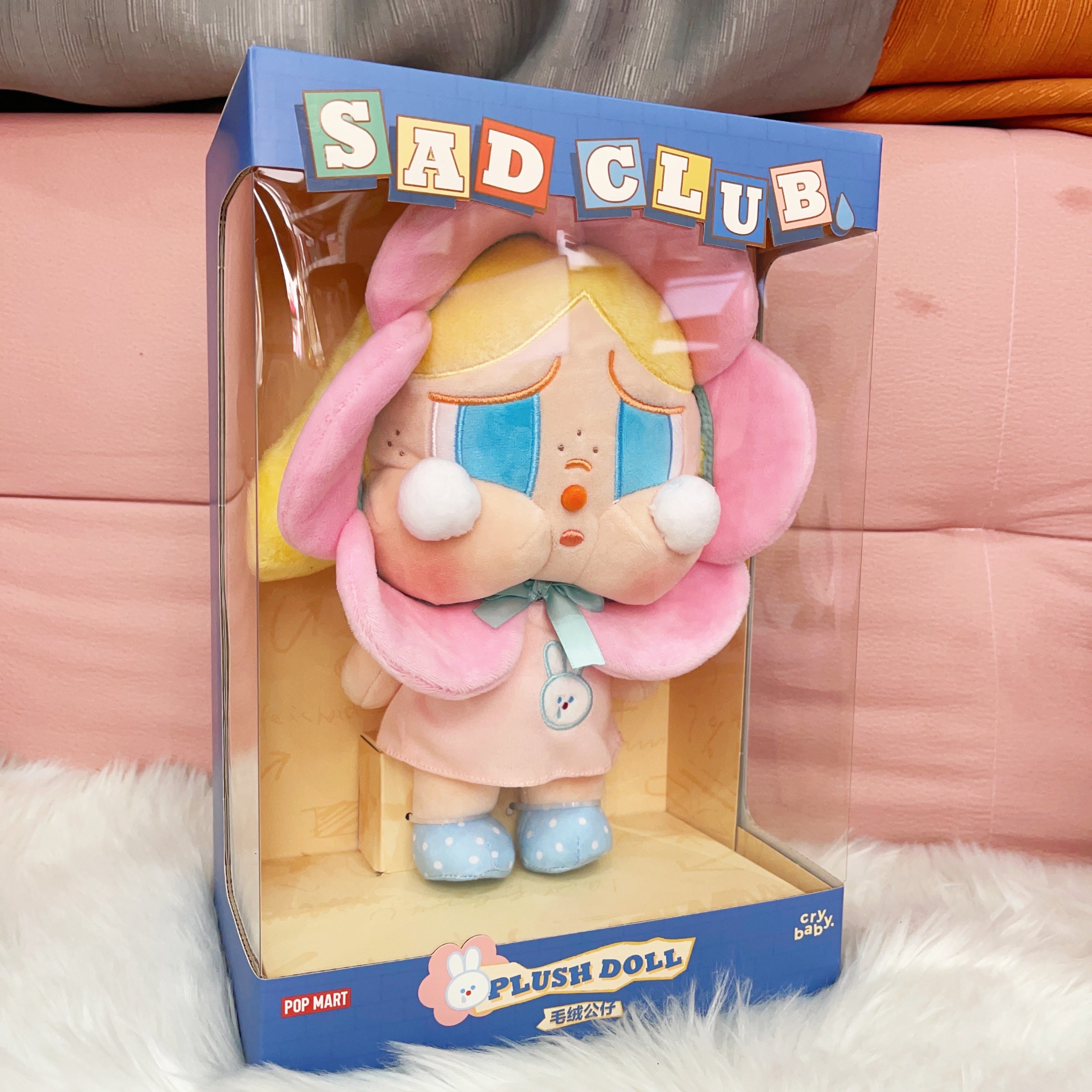 Sad Club series plush toys CRYBABY POPMART pre-order