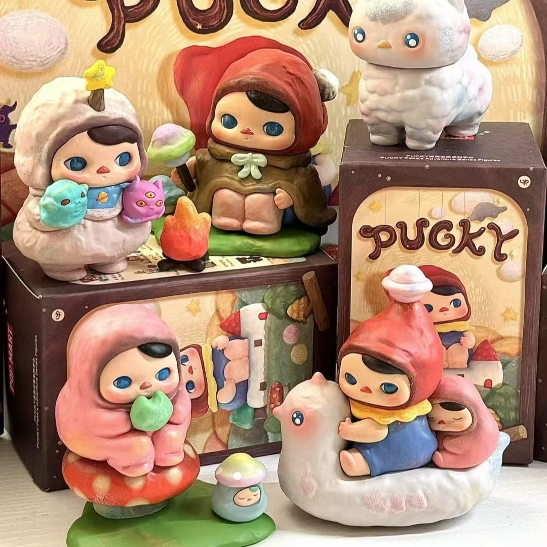 PUCKY Poko's Adventure series Figures blind box