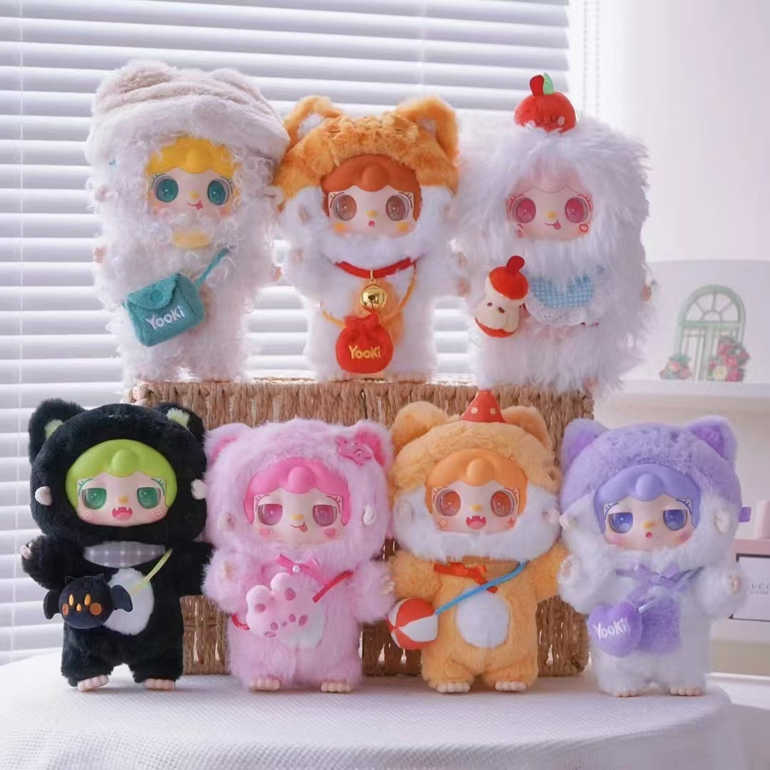 Yooki Second Generation plush blind box Meow Meow Kindergarten