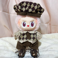 【Student】new costume for 17cm plush doll stuffed toys accessories