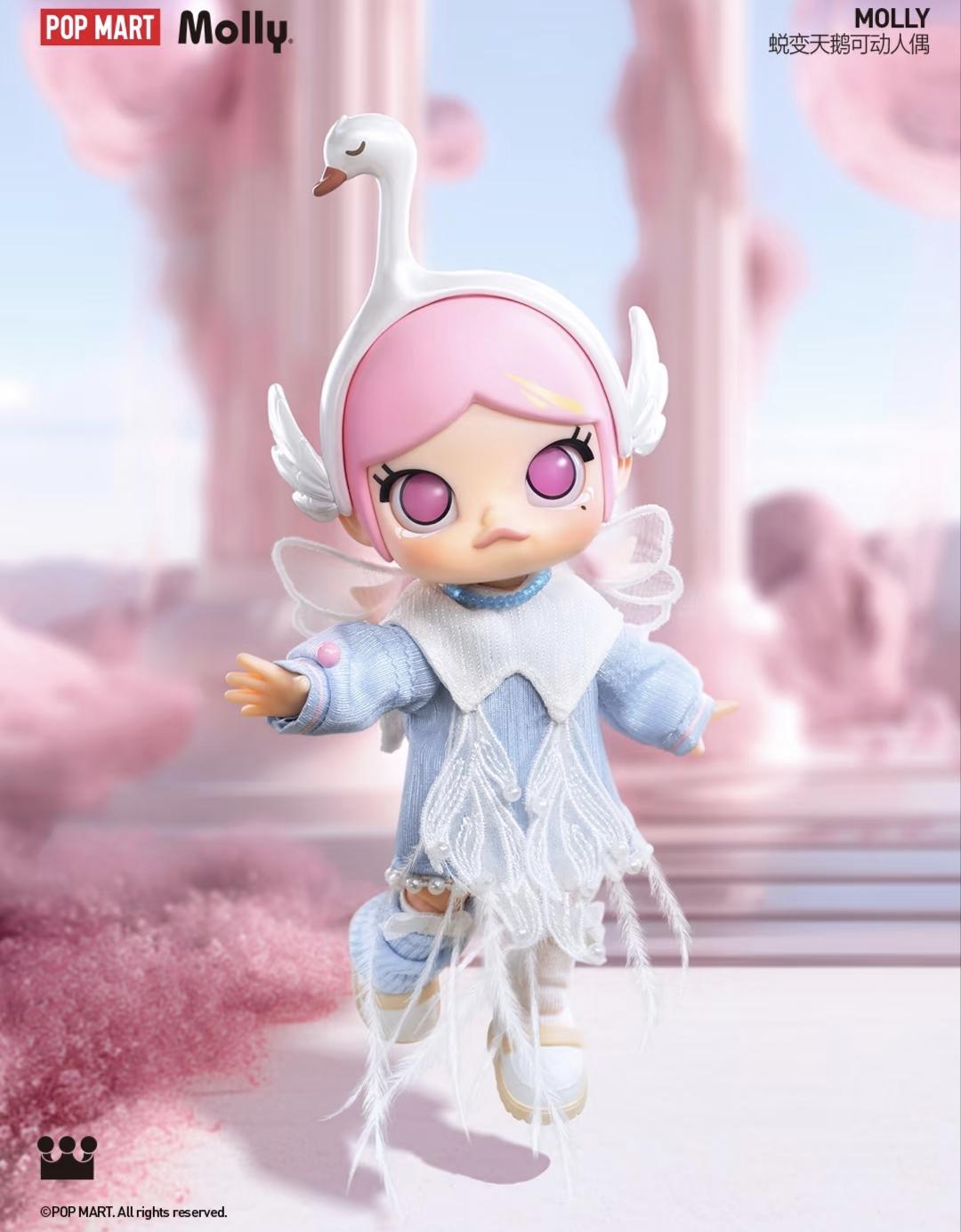 Molly Metamorphose into Swan molly action figure (Cat10385)