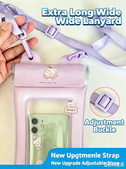 Mobile phone waterproof bag can be touched screen swimming special waterproof sealing can cross the lanyard to take photos drifting snorkeling airbaag cover