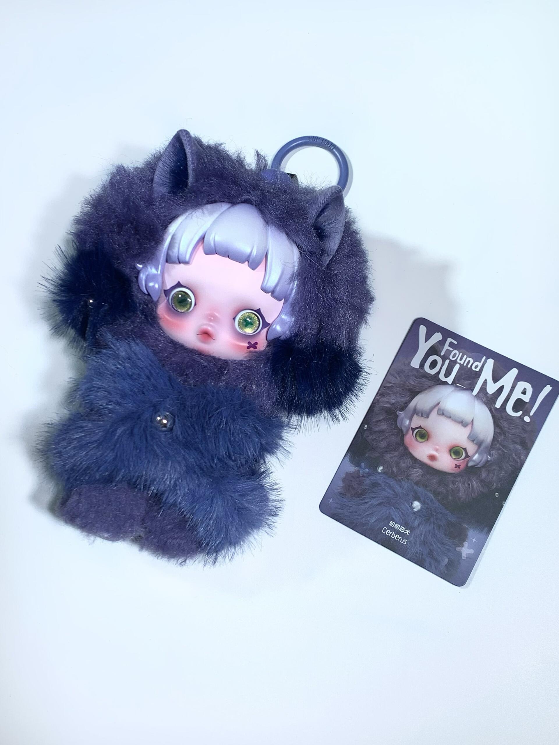 Skullpanda v3 You Found Me  Series Vinyl skullpanda blindbox plush(Cat108)