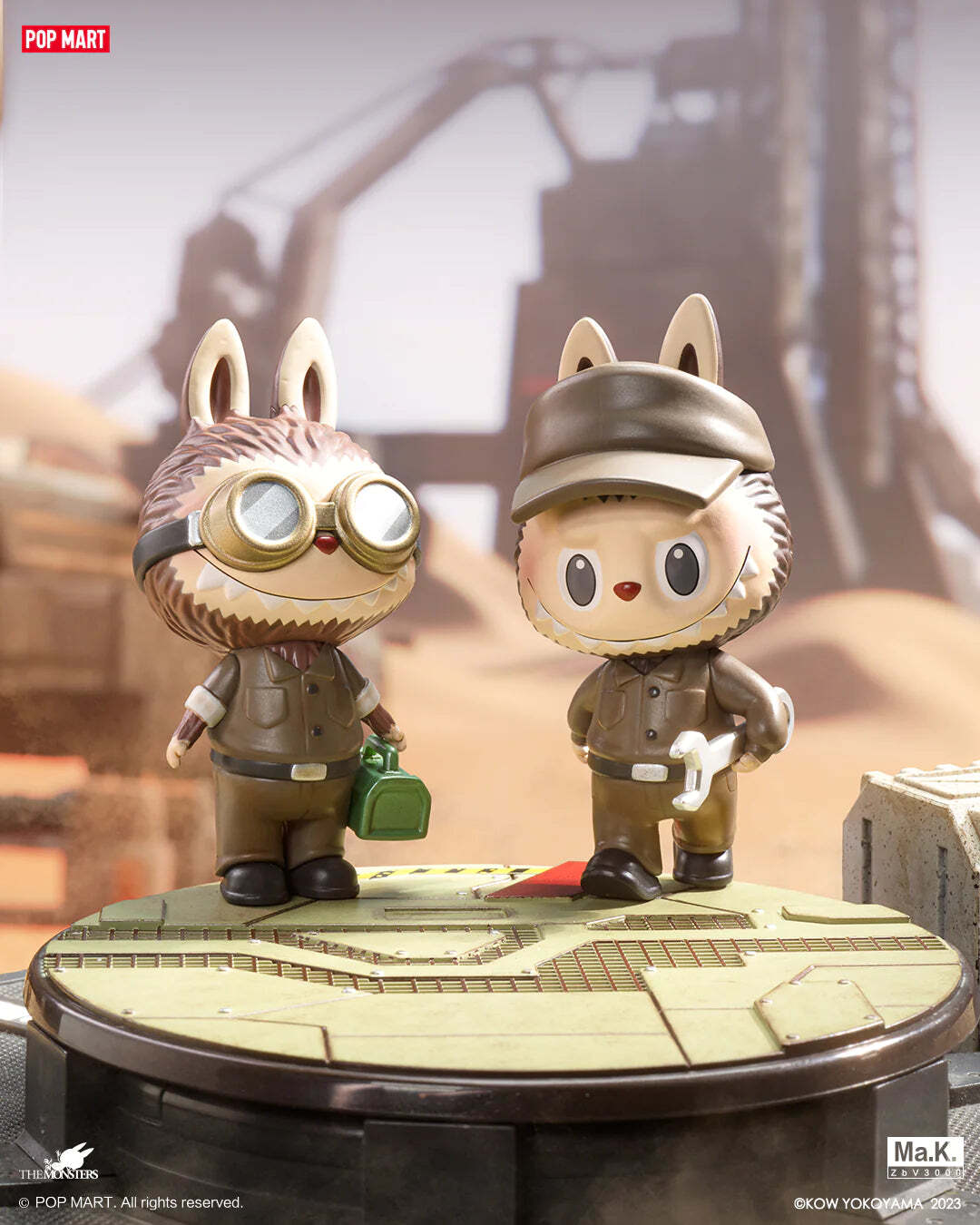 (Cat10073)Kow Yokoyama Ma.k. x THE MONSTERS series pre-order