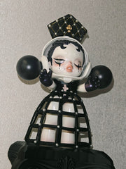 Black Pope skullpanda limited figure(cat186)