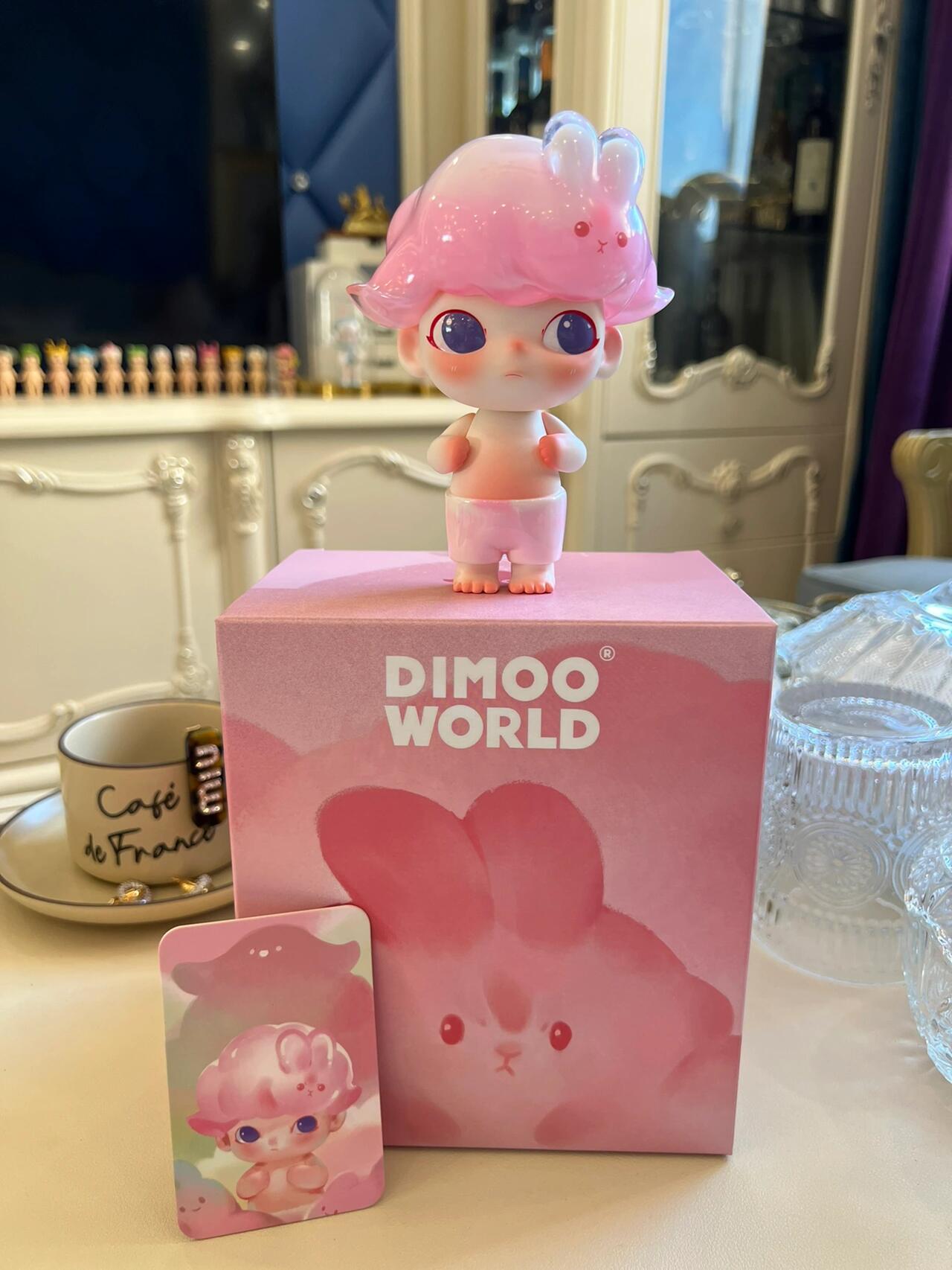 （Cat10165）dimoo world SAKURA JELLY & COFFEE PANACOTTA and Siamese Cat