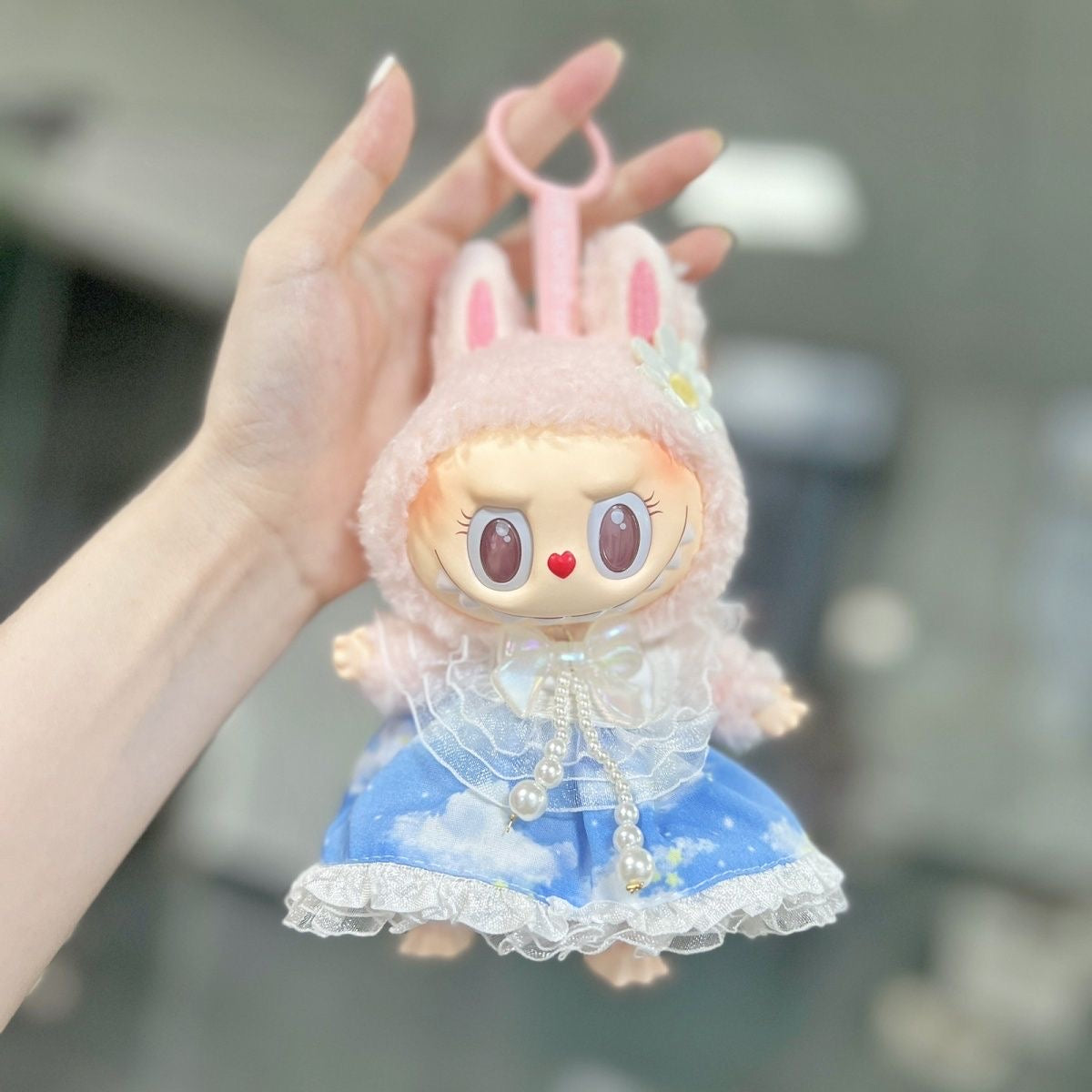 【Little Cloud】17 cm stuffed plush Doll Clothes labubu or kimmon or liilas toys clothes