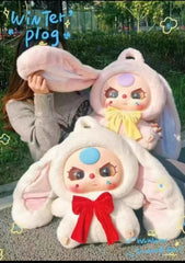 Baby Three  Rabbit School bag bunny backpack pink or white pre-order