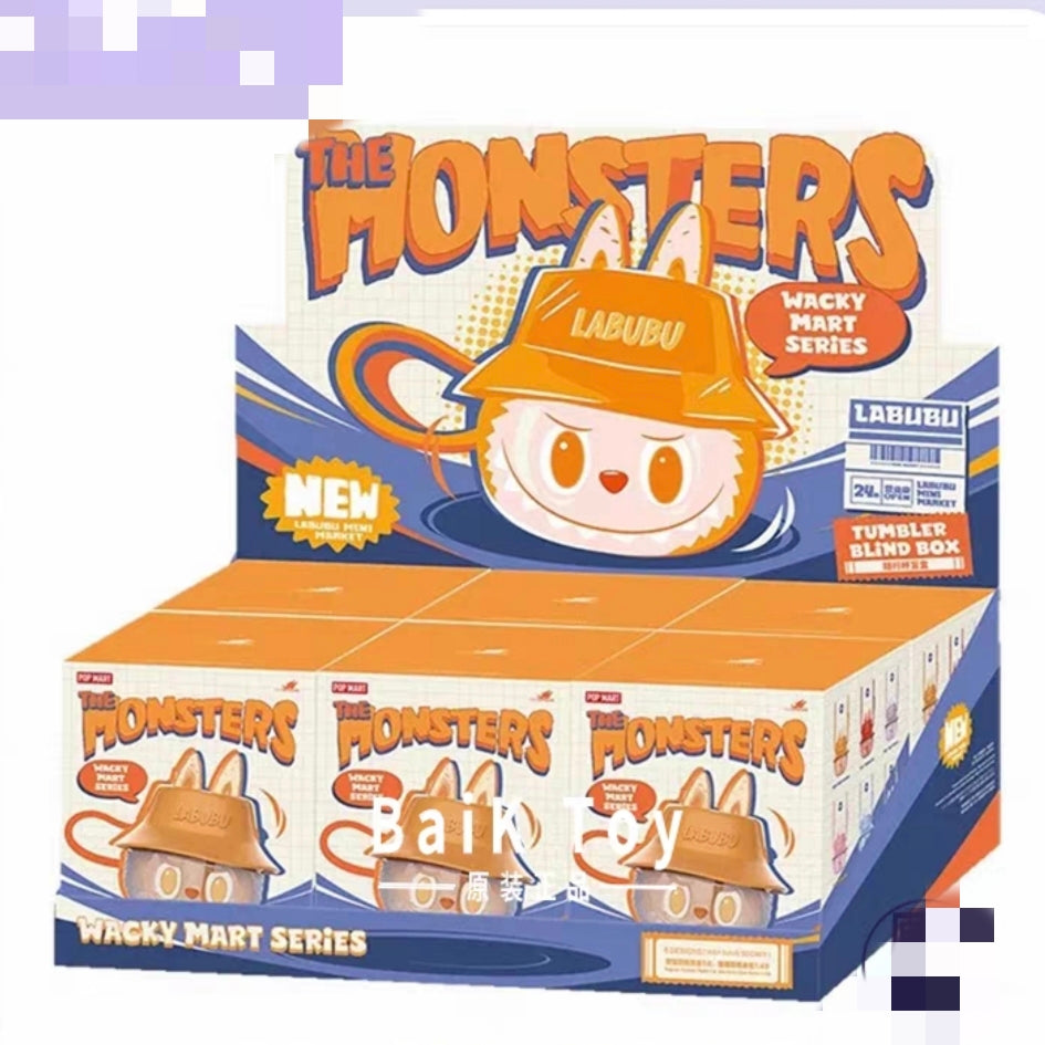 (Cat10077)Tumbler blind box or or bag Pillow or Show Case THE MONSTERS Wacky mart series