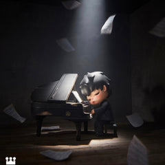 (Cat10096)Hirono  The Pianist figure