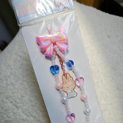 (Cat100247) Mokoko phone charm  POP Summer Party series mokoko phone charm