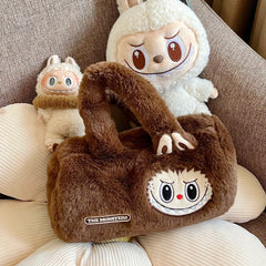 (Cat100242)POPLand Labubu Crossbody Bag big head bag and backpack
