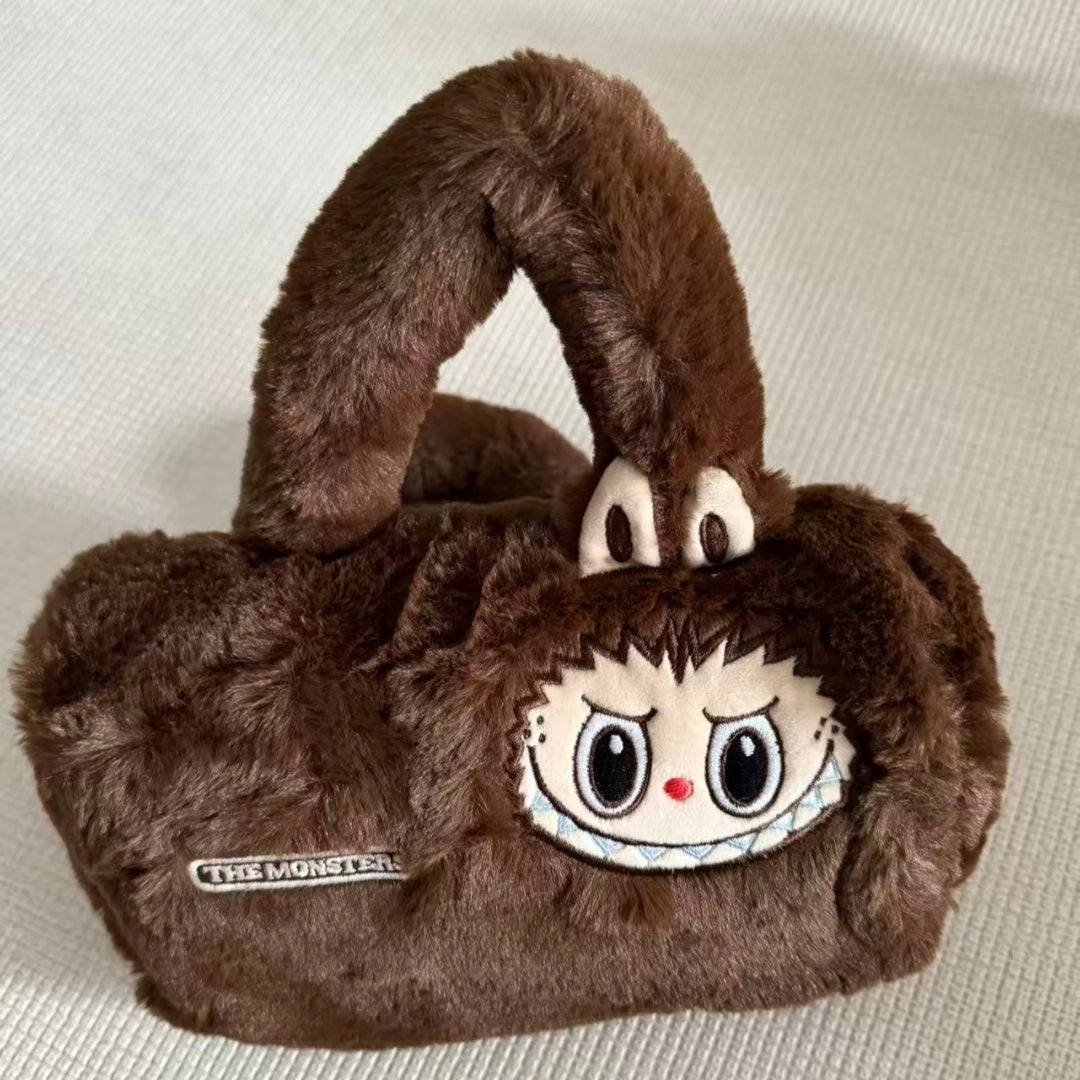 (Cat100242)POPLand Labubu Crossbody Bag big head bag and backpack