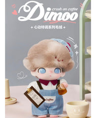 (Cat10097)Dimoo Blister  Pack Model Crush on Coffee series Vinyl plush pendant