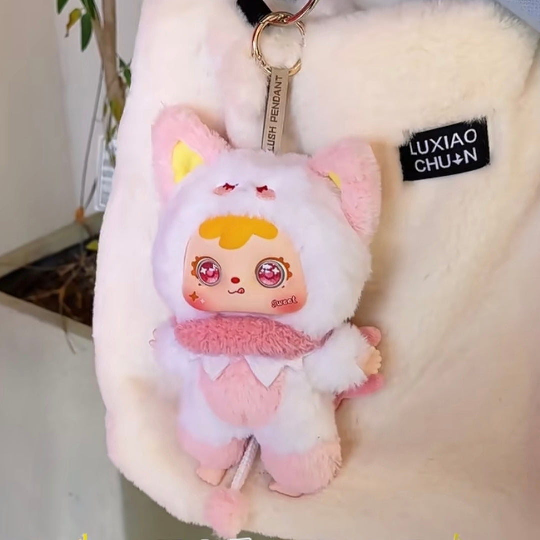 (Cat2043)TYKE3 Samuel 12 Constellation  Standing  full body pendant plush blind box