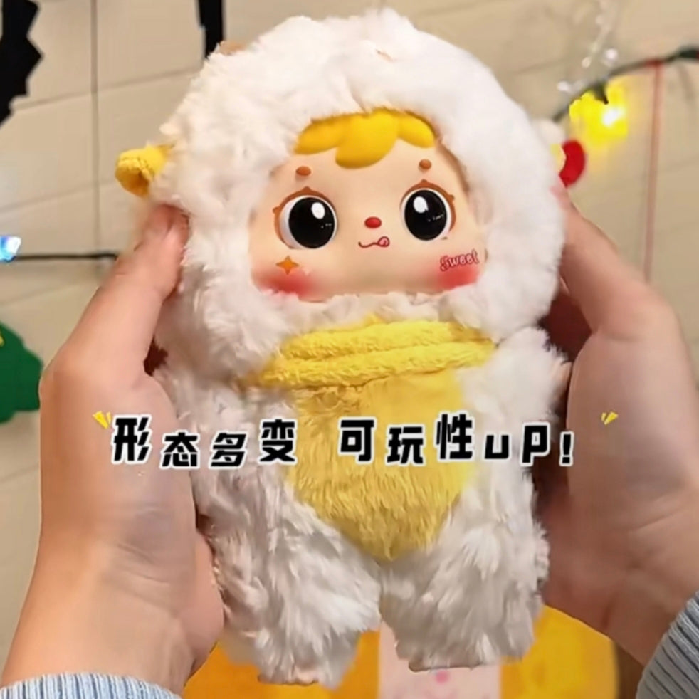 (Cat2043)TYKE3 Samuel 12 Constellation  Standing  full body pendant plush blind box