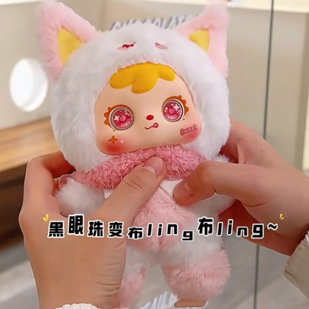(Cat2043)TYKE3 Samuel 12 Constellation  Standing  full body pendant plush blind box