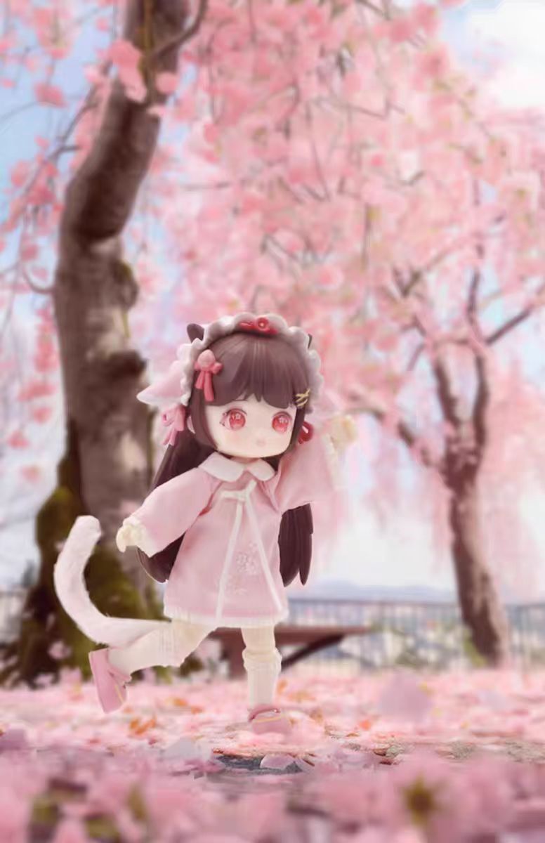 NAGI AnimalKindergarten Series CherryBlossom HandCard